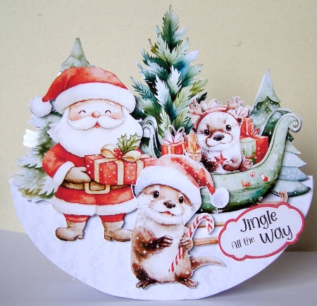 Otterly Christmas 7 by Margaret McCartney