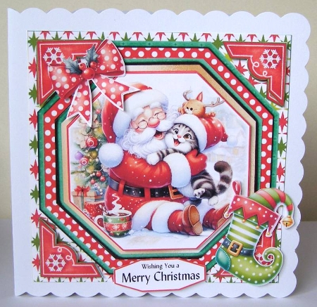 Crazy Santa 3 by Margaret McCartney