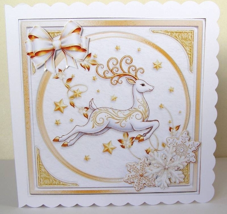 Winter White 2 6x6 by Margaret McCartney