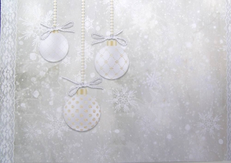 Snowy Background 04 by Margaret McCartney