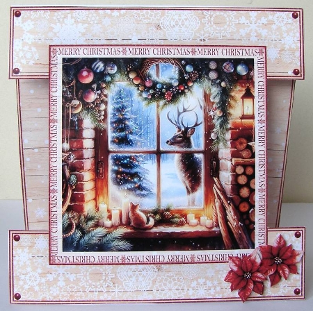 A Visitor Calls Cut-out Front Card Mini Kit 2 by Margaret McCartney