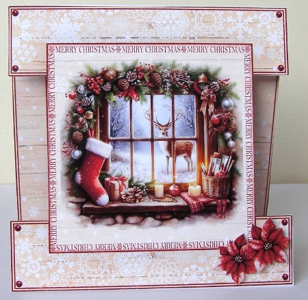 A Visitor Calls Cut-out Front Card Mini Kit 2 by Margaret McCartney