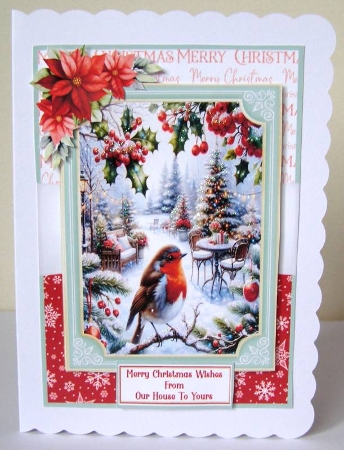 Cosy Winter Garden - 5x7 Mini Kit by Margaret McCartney