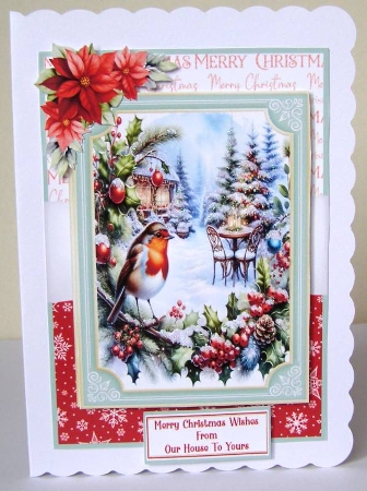 Cosy Winter Garden - 5x7 Mini Kit by Margaret McCartney
