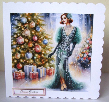 20+art deco Beauties at christmas by Margaret McCartney