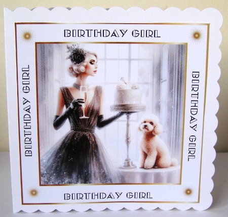 deco birthday  5 by Margaret McCartney