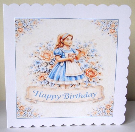 Vintage Birthday Card by Margaret McCartney