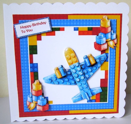 Building Blocks Birthday Boy 2 by Margaret McCartney