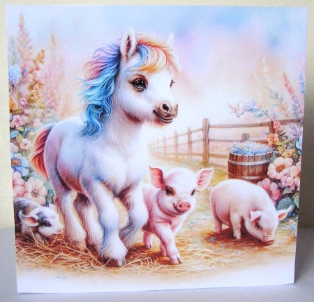 Stroll Around The Farmyard by Margaret McCartney