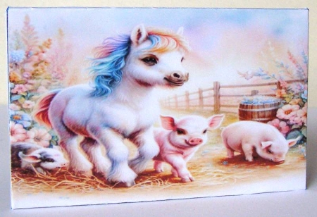 Stroll Around The Farmyard by Margaret McCartney