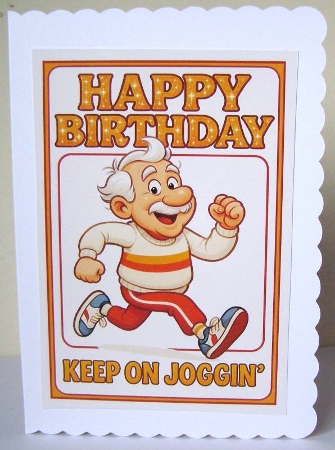 DD FUNNY MALE BIRTHDAY A4 19 by Margaret McCartney