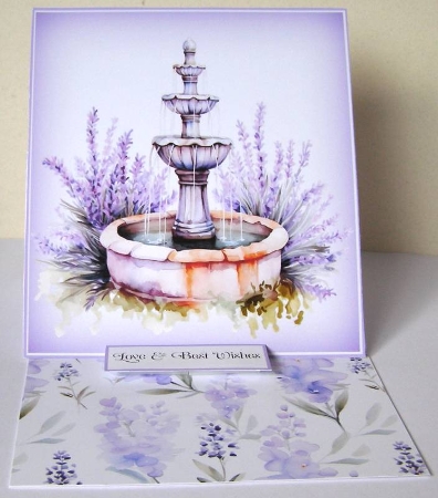 Lavender Florals Topper & Sentiment Kit 1 by Margaret McCartney