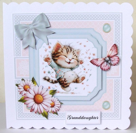 Whimsical Cats 8 Topper Kit 6x6 by Margaret McCartney