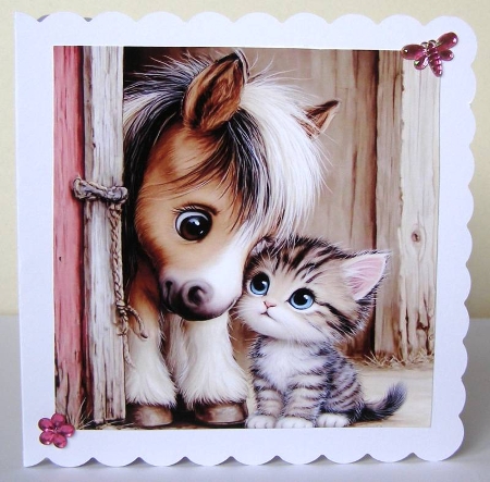 Friends Forever - Illustrations for Cards, Mini kits & Designers by Margaret McCartney