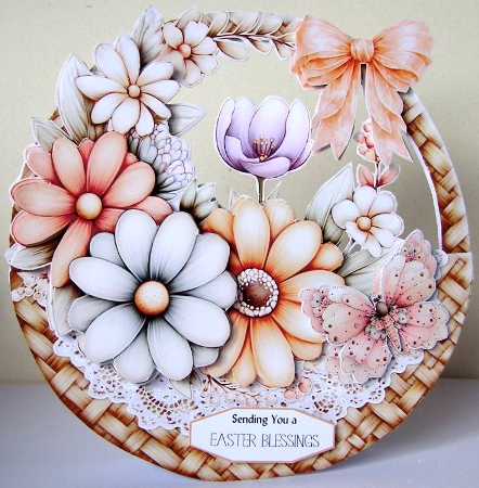 Basket of Joy 8 Rocker by Margaret McCartney