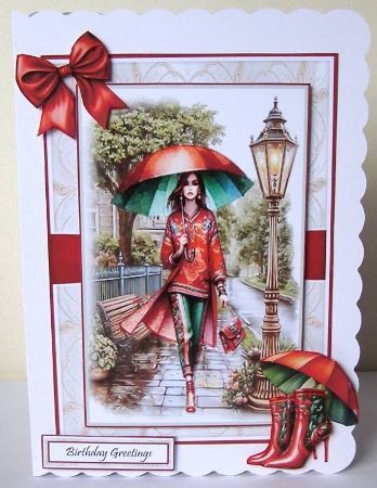 A Rainy Day Mini Page Kit by Margaret McCartney