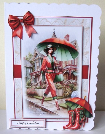A Rainy Day Mini Page Kit by Margaret McCartney