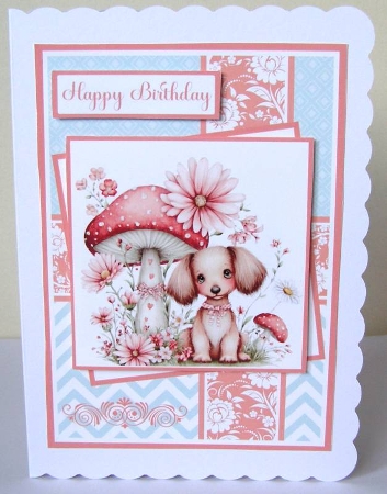 Summer Dachshund Mini Kit 5x7 (3) by Margaret McCartney