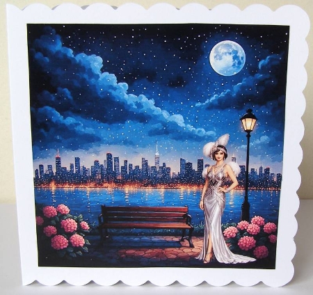 City skyline bench  by Margaret McCartney