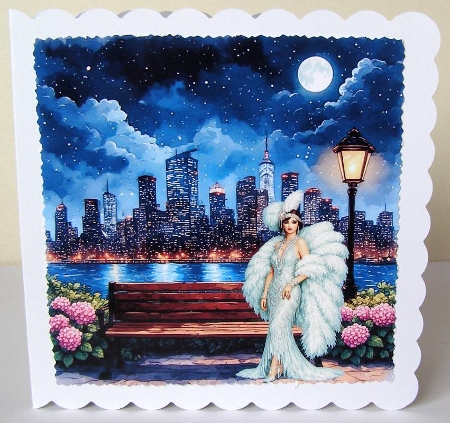 City skyline bench  by Margaret McCartney