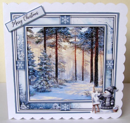 Winter in the Forest - Mini Kit 6x6 by Margaret McCartney