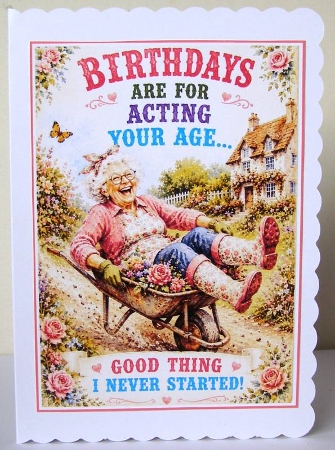 Acting your Age  by Margaret McCartney