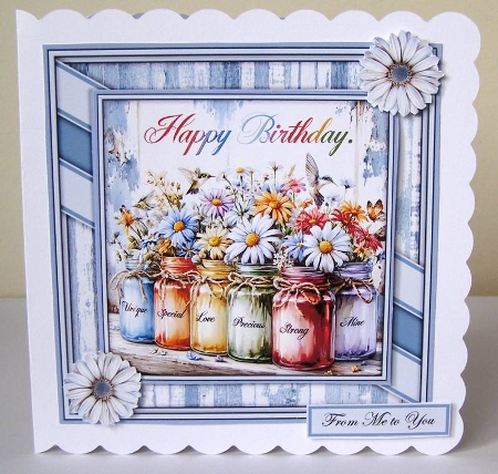 Birthday Bottles - Mini Kit 6x6 by Margaret McCartney