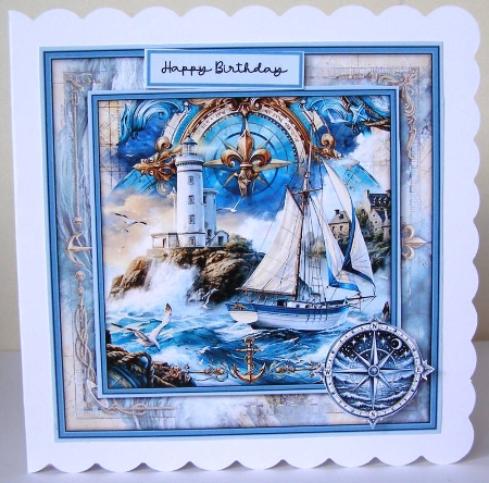 Stormy Weather - Birthday/Fathers Day - Mini Kit 6x6 by Margaret McCartney