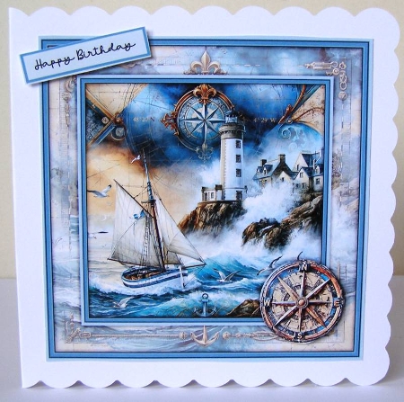 Stormy Weather - Birthday/Fathers Day - Mini Kit 6x6 by Margaret McCartney