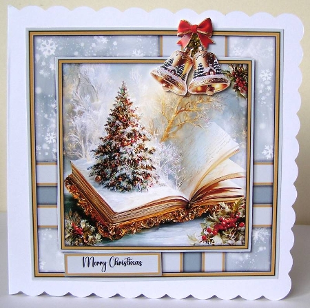 Christmas Fantasy Book - Mini Kit 6x6 by Margaret McCartney