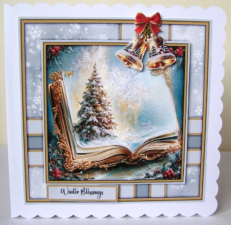 Christmas Fantasy Book - Mini Kit 6x6 by Margaret McCartney