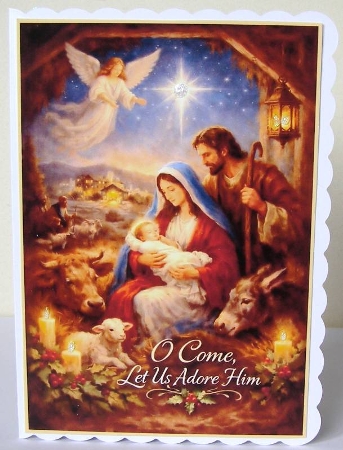 oh come let us adore him by Margaret McCartney