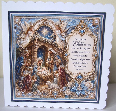 Gifts For A King 7x7 Kit by Margaret McCartney