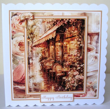 Cozy Cafe #1 Mini Kit 7x7 (5) by Margaret McCartney