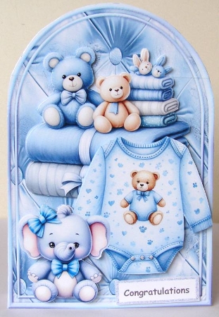 Arch Topper Baby Boy by Margaret McCartney