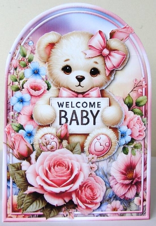 Arch Topper Baby  Girl by Margaret McCartney