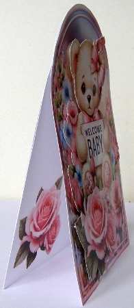 Arch Topper Baby  Girl by Margaret McCartney