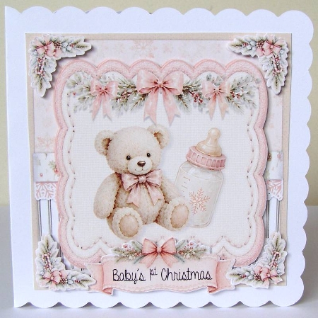 Christmas Baby 1 6x6 by Margaret McCartney