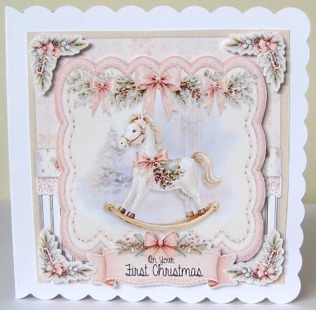 Christmas Baby 3 6x6 by Margaret McCartney