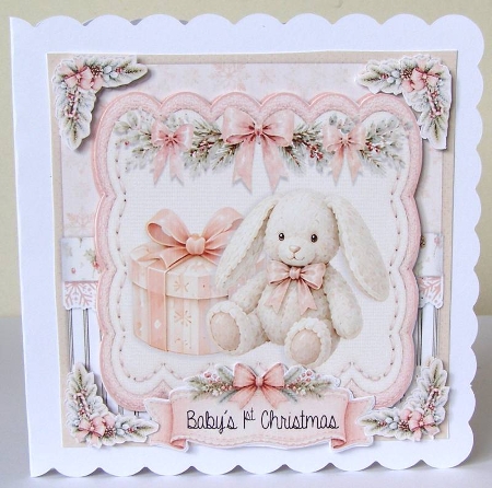 Christmas Baby 3 6x6 by Margaret McCartney