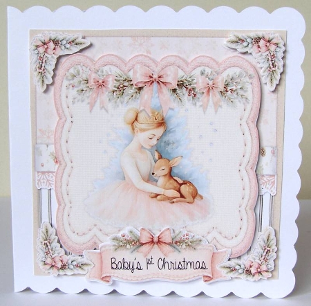 Christmas Baby 4 6x6 by Margaret McCartney