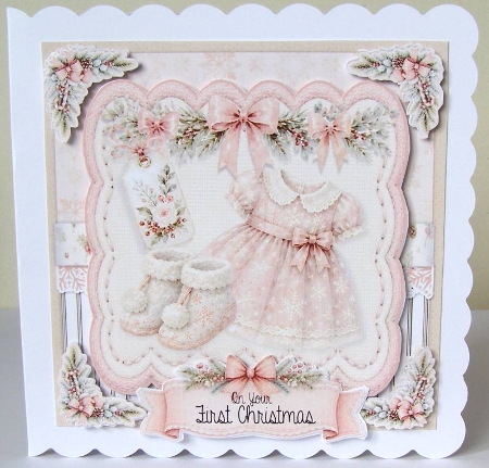 Christmas Baby 4 6x6 by Margaret McCartney