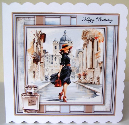 Vintage Parisian Fashion 1 - Mini Kit 6x6 Featured Gallery Photo