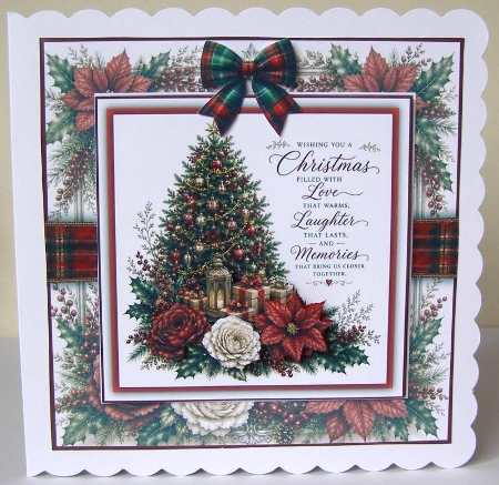Floral Festive Wishes by Margaret McCartney