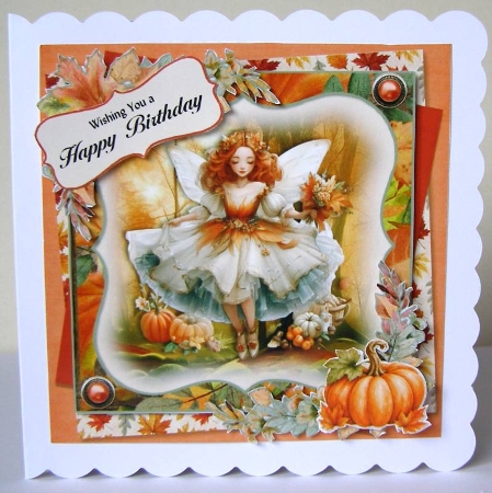 Aut6umn Fantasy 5 6x6 by Margaret McCartney