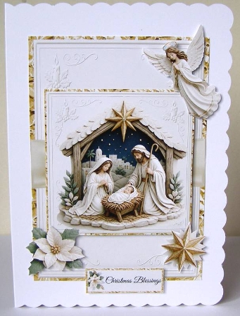 The Nativity 2 Mini Kit 6x6 & 5x7 Cards by Margaret McCartney