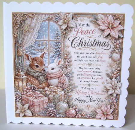 The Peace Of Christmas Mini Kit   by Margaret McCartney