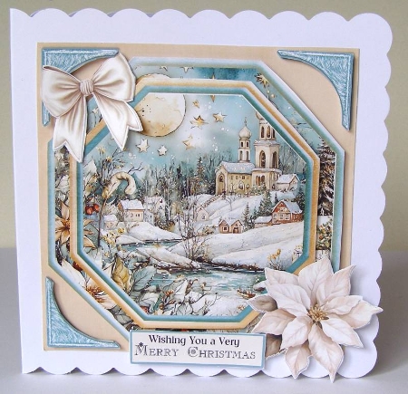 Scenes of Winter 1 6x6 by Margaret McCartney