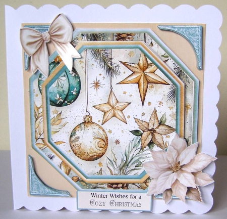 Scenes of Winter 2 6x6 by Margaret McCartney
