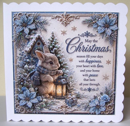 Christmas Bunny Mini Kit   by Margaret McCartney